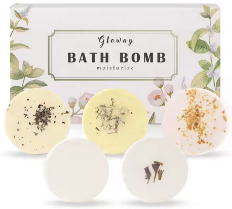 Kit de boules de bain relaxantes aux fleurs de camomille